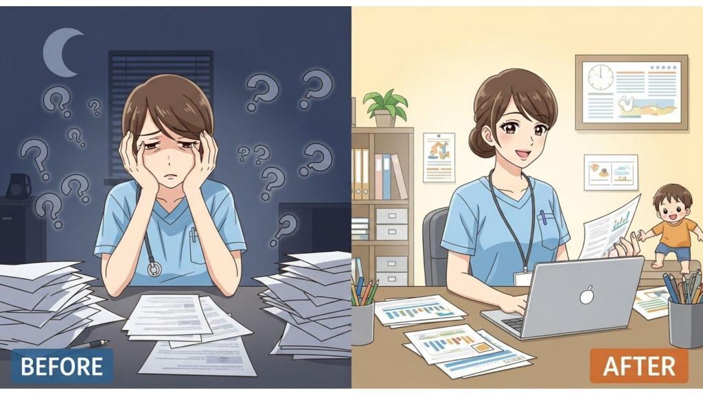 When a busy nurse mom knows marketing...