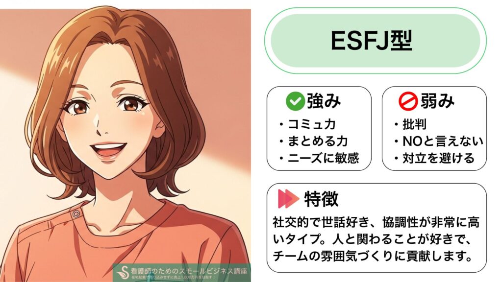 Characteristics of ESFJ Nurses