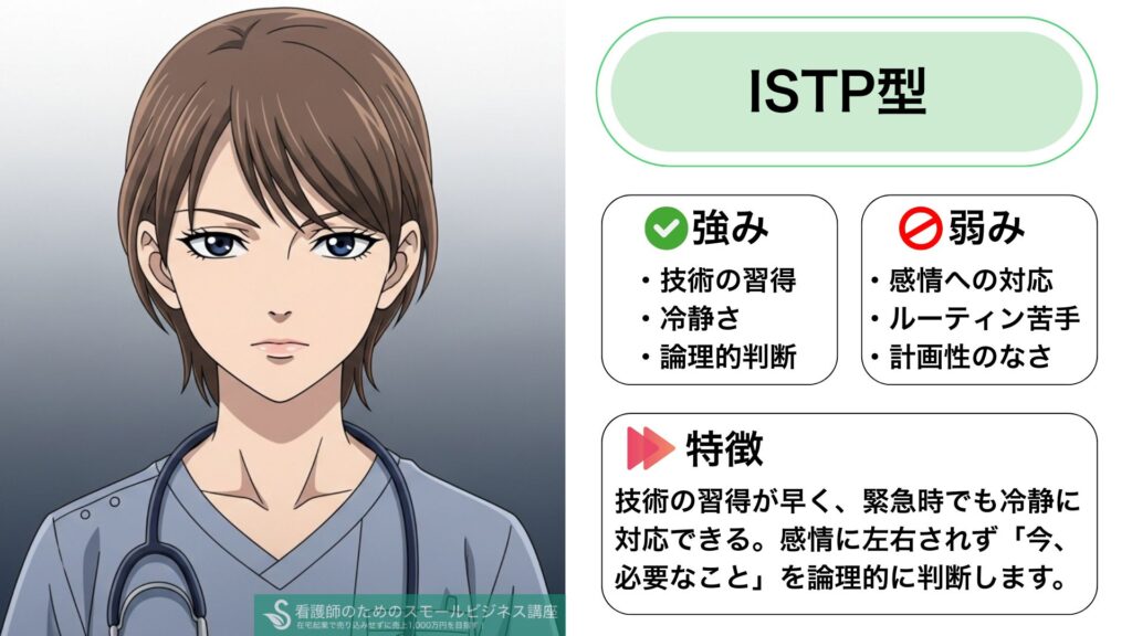Characteristics of ISTP Nurses