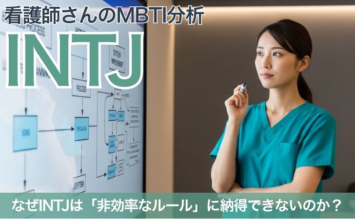 業務改善を計画するINTJ看護師