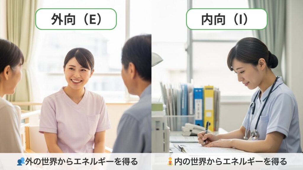 mbti-ei-energy-direction